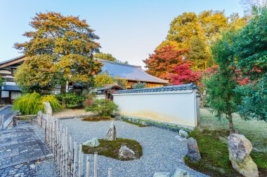 emperor's tomb kodai-ji Tapınağı Kyoto yanındaki goryo eji tonsho muhafızları