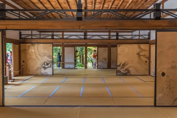 Kyoto ryoanji Tapınağı'nda baş rahibin eski residence — Stok fotoğraf