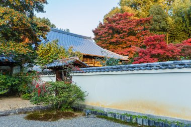 emperor's tomb kodai-ji Tapınağı Kyoto yanındaki goryo eji tonsho muhafızları