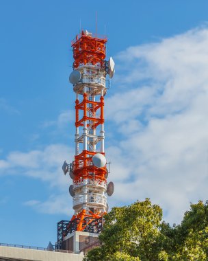 hareket eden telefon radyo kulesi