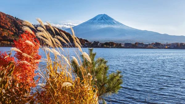 Mt. Fuji at Lake Kawaguchiko in Japan — Stock Photo, Image