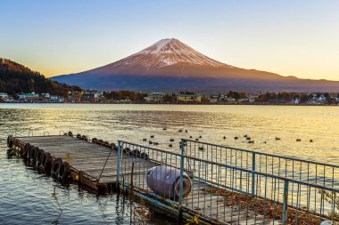 mt. fuji göl kawaguchiko, Japonya dan
