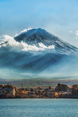 mt. fuji göl kawaguchiko 