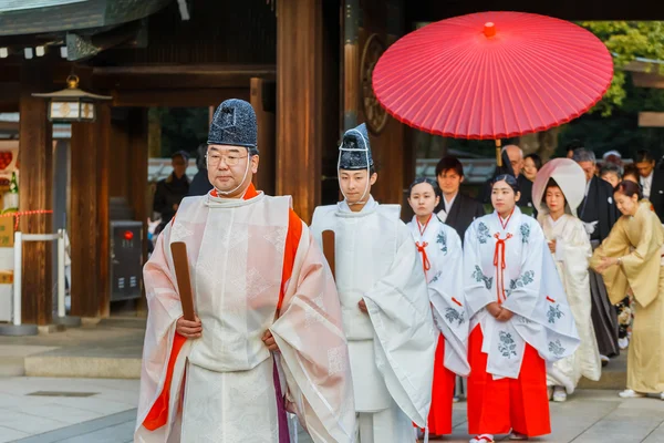 Japanese priests (Onmyoji) — Stock Photo, Image