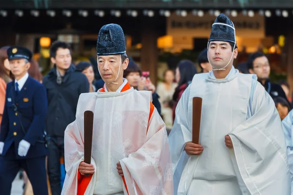 Japanese priests (Onmyoji) — Stock Photo, Image