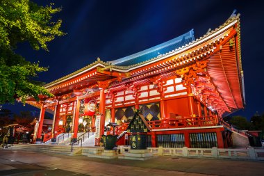 Sensoji Tapınağı ana salonda Asakusa, Tokyo