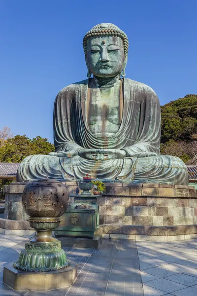 Daibutsu - büyük Buda Kamakura kotokuin Tapınağı — Zdjęcie stockowe