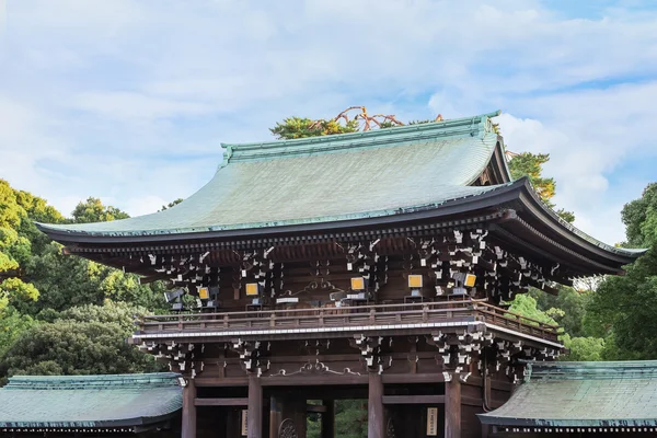 Santuario di Meiji-jingu in Tokio — Foto Stock