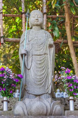 Küçük Jizo heykeller Kamakura, Hase-dera Tapınağı'nda