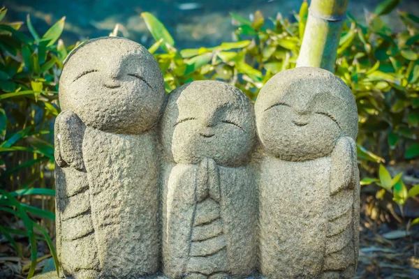 Nagomi Jizo w Hase-dera Rozciągacz w Kamakura — Zdjęcie stockowe