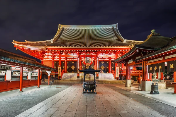 Sensoji chrám hlavní hala v Asakusa, Tokio — Stock fotografie