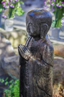 Küçük Jizo heykeller Kamakura, Hase-dera Tapınağı'nda