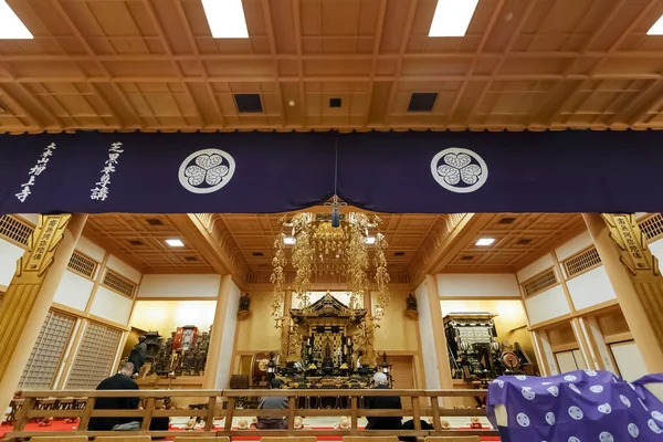 東京の増上寺の Ankokuden ホール — ストック写真