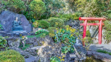 Fudo Myoo - rahim bölge Kamakura, Hase-dera Tapınağı'nda beş bilgelik kralları