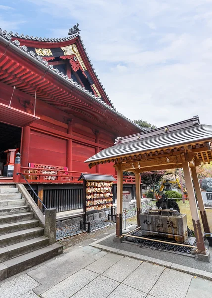 Храм Киёмидзу Каннодо в парке Уэно в Токио — стоковое фото