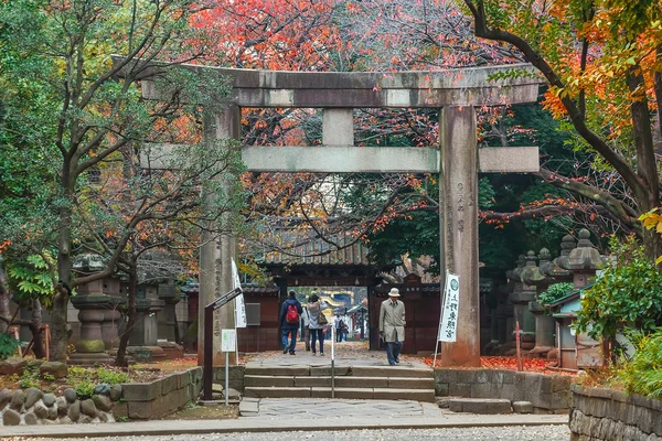 Jigokudani dolina na park ueno w Tokio — Zdjęcie stockowe