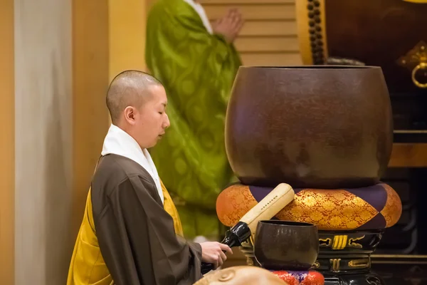 Японский монах — стоковое фото