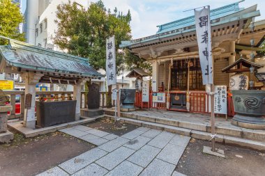 Suginomori shrine in Tokyo, Japan clipart