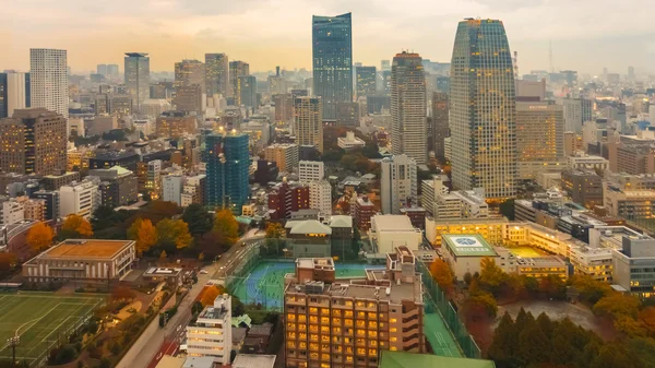 Vista da Torre de Tóquio no Japão — Fotografia de Stock