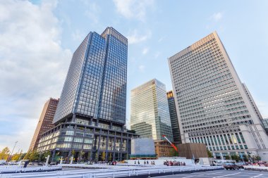 Marunouchi iş merkezleri Tokyo