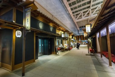 Tokyo, Japonya - 26 Kasım 2013: edo pazarın bir parçası olduğunu 