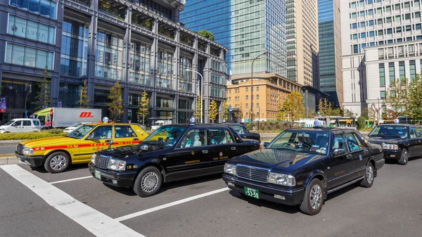 Tokyo taksi — Stok fotoğraf