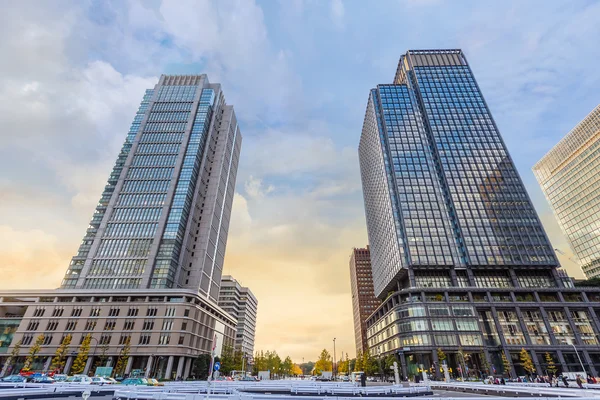 Quartier d'affaires Marunouchi à Tokyo, Japon — Photo