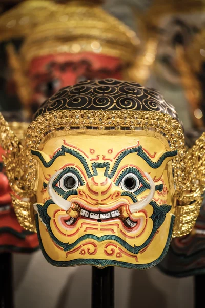 Hua Khon (Masque traditionnel thaïlandais ) — Photo