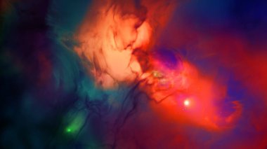 Evrendeki Toz ve Bulutlar Arasında Üç Boyutlu Hazırlama