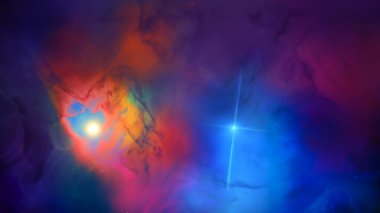 Evrendeki Toz ve Bulutlar Arasında Üç Boyutlu Hazırlama