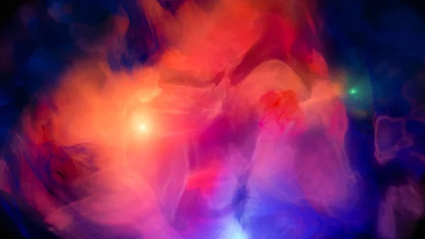 Representación Polvo Nube Interestelar Universo —  Fotos de Stock