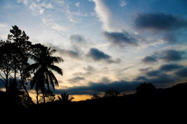 bir akşam bir köyü