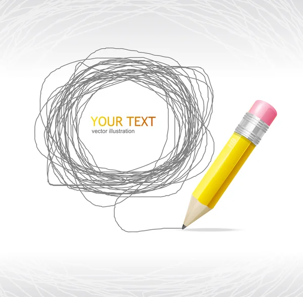 Crayon vectoriel — Image vectorielle