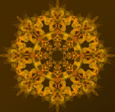 soyutlama turuncu arka plan