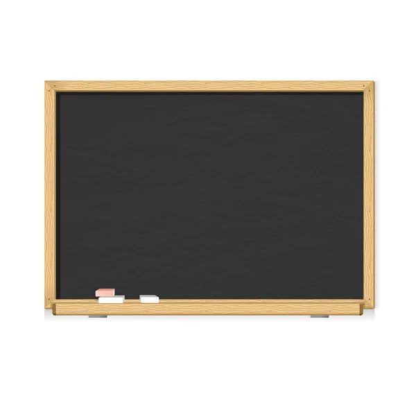 Vector black chalkboard — Stock Vector