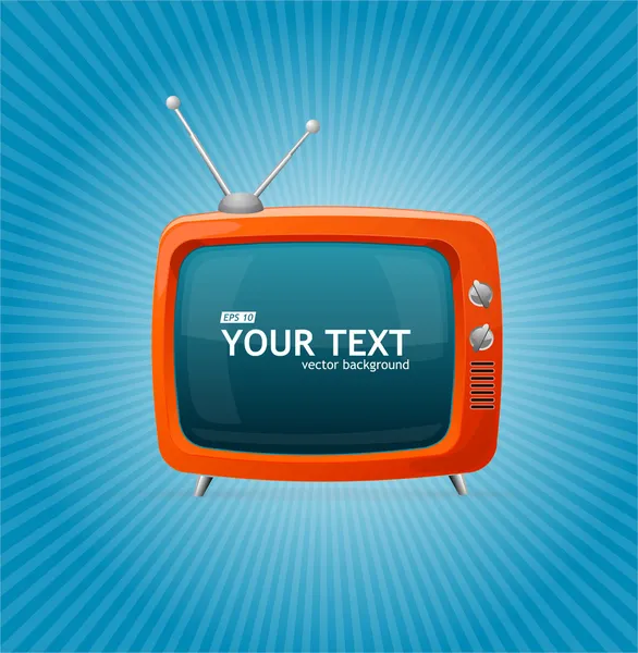 televizyon vektör boş