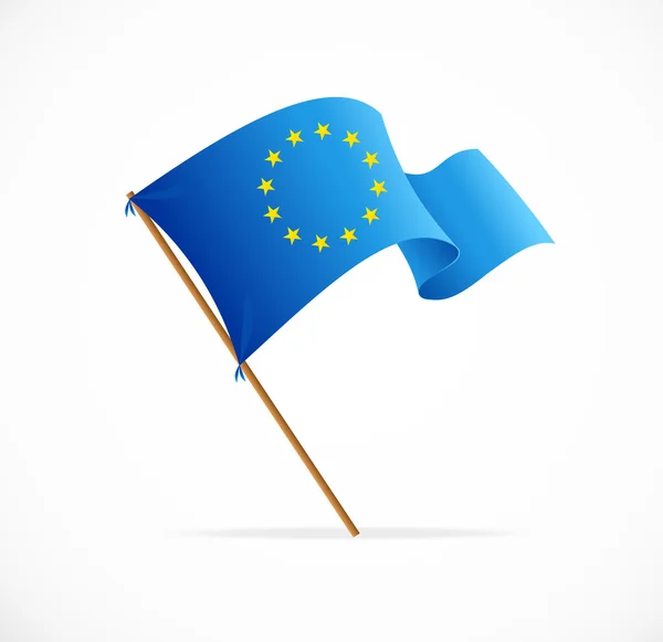 Vecteur drapeau de l'Union européenne — Image vectorielle