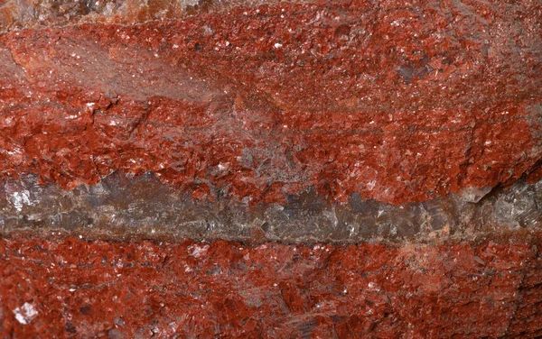 Textura Del Mineral Sylvinite Una Sal Cristalina Natural Del Potasio — Foto de Stock