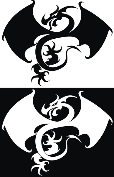 Dragon chinois — Image vectorielle