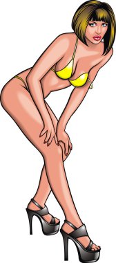 güzel bikini girl (kadın)