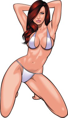 güzel bikini girl (kadın)