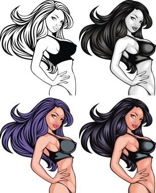 güzel bikini girl (kadın)