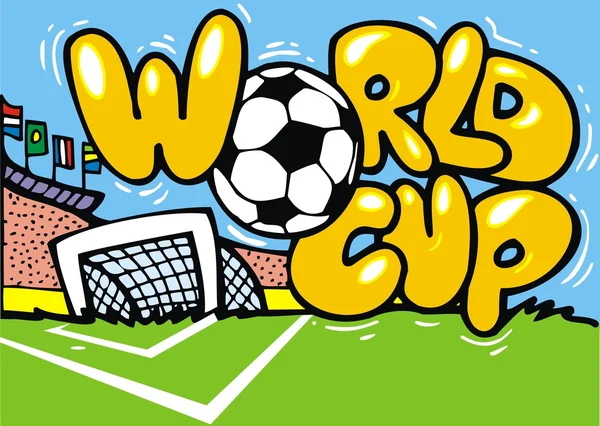 Copa del Mundo — Archivo Imágenes Vectoriales