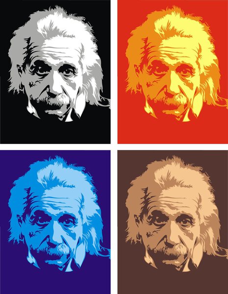 Albert Einstein - my original caricature