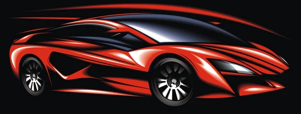 new red sport car design made be me