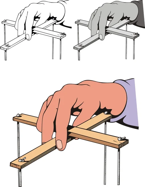 Mano de titiritero — Archivo Imágenes Vectoriales