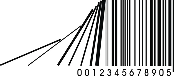 Verkeerde barcode — Stockvector