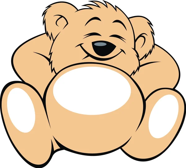 Urso bebé — Vetor de Stock