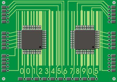 anakart barkod arka plan