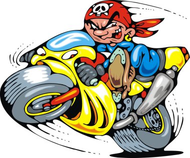 motosiklet üzerinde genç şampiyonu